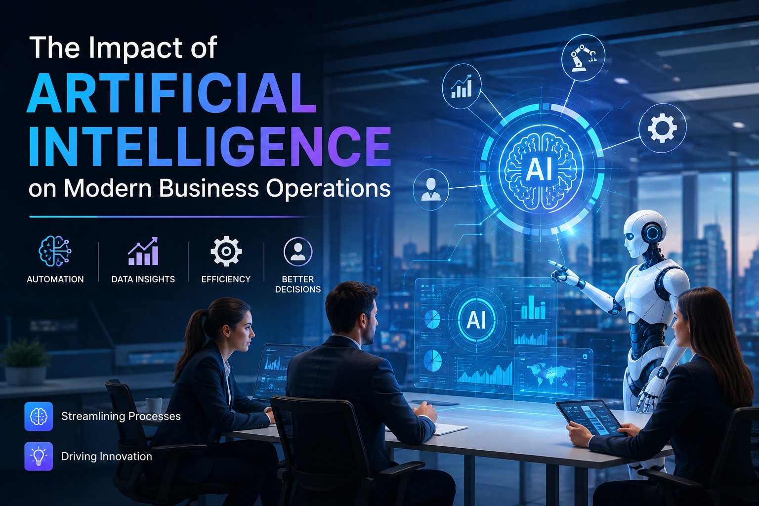 The Impact of Artificial Intelligence on Modern Business Operations